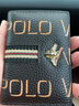 英皇保羅Polo真皮卡包女式2021小巧時(shí)尚超薄防盜刷消磁銀行卡夾駕駛證皮套 黑色-5卡位真皮可放駕駛證-208125 曬單實(shí)拍圖