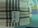 金号 A类纯棉纱布透气双层布艺枕巾一对2条装棕色 126g/条 52*80cm 实拍图
