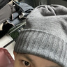 慕瑾繁飾帽子秋冬季毛線帽日系保暖針織帽大頭圍男生加厚冷帽護(hù)耳包頭帽潮 大版毛線帽深灰色 均碼有彈性 曬單實(shí)拍圖