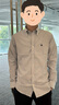 布克兄弟（BrooksBrothers）男士春秋牛津紡扣結(jié)領(lǐng)logo休閑襯衫 B976-藍(lán)色條紋 S 曬單實(shí)拍圖