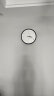 天王星（Telesonic）挂钟客厅创意钟表现代简约钟时尚立体时钟卧室石英钟圆形挂表30cm 实拍图
