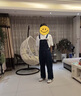 迪伽達牛仔褲男春秋新款背帶美式復古情侶寬松直筒顯瘦基礎簡約百搭 HYXS-S02藍色 XL 曬單實拍圖