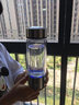 琪特富氫水杯電解小分子弱堿性水杯負(fù)離子制氫機(jī)養(yǎng)生制氫氧分離水素杯 銀色【雙層-兩用-可接礦泉水瓶】 曬單實(shí)拍圖