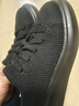 多走路沙影鞋丨秋季新款羊毛保暖舒適輕便通勤休閑鞋商務(wù)鞋男女鞋板鞋 【男/女】耀石黑 35 曬單實(shí)拍圖