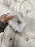 LISCNchic小香風(fēng)羊羔毛絨絨外套女春秋冬季高級(jí)感氣質(zhì)名媛加厚夾棉上衣 白色*66610 M 曬單實(shí)拍圖