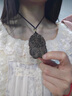佩大師正品沉香木貔貅吊墜男女平安無(wú)事牌佛牌木質(zhì)掛飾黃發(fā)晶項(xiàng)鏈禮物 財(cái)源貔貅沉香木吊墜 曬單實(shí)拍圖