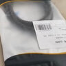 一繩（CABLE CREATION）CAT6六類網(wǎng)線千兆網(wǎng)線連接器rj45水晶頭彎頭電腦網(wǎng)絡(luò)跳線成品網(wǎng)線 左彎1.8米CL0089 曬單實(shí)拍圖