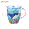 丹儂（DUNOON）英國骨瓷杯大容量馬克杯可愛(ài)畫(huà)作情侶杯咖啡杯異想天開(kāi)系列水杯 童夢(mèng)-鯨魚(yú) 480ml 曬單實(shí)拍圖