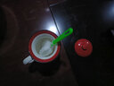 默然諾爾痰盂水杯陶瓷創(chuàng)意搞怪馬克杯稀奇古怪杯子馬桶式尿壺夜壺茶杯 【品質(zhì)款】紅色痰盂杯帶蓋杯刷 420L 曬單實拍圖