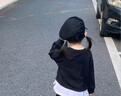 迪士尼寶寶寶寶韓版帽子春秋新款洋氣百搭貝雷帽男童鴨舌帽女童可調(diào)節(jié)前進(jìn)帽 CA貝雷刺繡 黑色 帽圍46-50cm/參考年齡10個(gè)月-2 x 曬單實(shí)拍圖