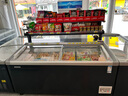 澳柯瑪（AUCMA）冰柜商超島柜展示柜臥式大容量2.0米冷凍柜上下推拉門(mén)玻璃款雪糕柜冰淇淋冰柜超市組合冷柜 大把手-602升+702升丨四臺組合 曬單實(shí)拍圖