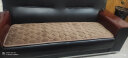 办公室皮沙发垫防滑四季通用实木组合沙发坐垫飘窗垫子客厅红木质 咖啡色 50*50cm 实拍图