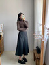 CAMILA KSENIA小皮鞋女2025新款百搭時(shí)尚夏季防滑厚底復古柔軟英倫風(fēng)軟底樂(lè )福鞋 黑色 36 曬單實(shí)拍圖