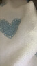百圖betu女裝秋冬新款毛衣圓領(lǐng)珍珠愛心甜美寬松毛衣女2310T33 藍(lán)色 M 曬單實(shí)拍圖