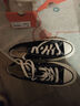 匡威（Converse）中性Chuck Taylor 70S AO低幫系帶帆布鞋/硫化鞋 162058C 37.5 曬單實(shí)拍圖