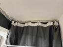 麥佳良品床簾 粘貼滑軌上鋪 大學(xué)生宿舍寢室天花板到頂u型軌道強遮光床幔 3面軌道+灰色床簾 簾高1.5米【床寬1米內(nèi)用】 曬單實拍圖