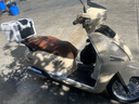 飛鷹飛雅鷹戈前后ABS復古踏板燃油兩輪摩托車(chē)整車(chē)男女省油代步可上牌 米黃色【雙通道ABS系統】高配版 曬單實(shí)拍圖
