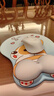CAPERE (鎧雷)鼠標墊護腕可愛(ài)柯基狗女生硅膠加厚小號帶手托3d立體卡通電腦辦公娛樂(lè )滑鼠墊 淺藍愛(ài)心柯基M436 曬單實(shí)拍圖