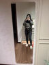 星芒家私玻璃鏡子貼墻自粘全身穿衣鏡掛墻貼在墻上的高清真實不變形試衣鏡 40*150【防爆5mm高清超白鏡面】 曬單實拍圖