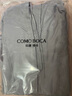 科蒙.博卡2024春夏桑蠶絲新款連帽上衣女寬松休閑衣服長(zhǎng)袖薄款女裝 香芋紫 XL 曬單實(shí)拍圖