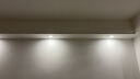 欧普照明（OPPLE）LED筒灯天花灯 铝材漆白款3瓦暖白光 开孔7-8.5厘米 10只装 实拍图
