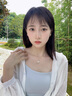 紀羽悠貝珠項鏈女2024新款輕奢禮物小眾高級感頸鏈貝珠配飾毛衣鎖骨鏈 金色貝珠項鏈 曬單實拍圖