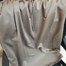 皮爾卡丹（pierre cardin）貴夫人純色純棉衛(wèi)衣連衣裙氣質(zhì)套裝春秋季新款時尚洋氣遮肚套裝 豆沙色, L 曬單實拍圖