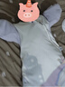 bc babycare舒暖兒童四季通用防驚跳防踢被嬰兒寶寶新生春秋冬一體睡袋神器 格里斯飛鯨-暖冬款（16~20℃） 70cm 曬單實(shí)拍圖