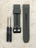 KHZ快拆硅膠手表帶適用于佳明Garmin Fenix5 5X 6 6X 7X 8935 945 MK1 3HR飛耐時橡膠表帶 軍綠色 Fenix 5/Fenix 5 Plus/935 曬單實拍圖