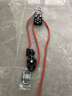 坎樂(lè )滑輪吊鉤繩子套裝省力滑輪組提拉上升器升降自鎖高空吊裝重物神器 2:1省力系統(紅色滑輪+10米繩) 曬單實(shí)拍圖
