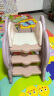 澳乐儿童滑滑梯室内游乐场幼儿园加厚小飞碟折叠滑梯藕荷粉生日礼物 实拍图