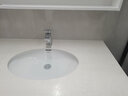 TOTO臺下盆LW546B洗手盆家用嵌入式橢圓形智潔洗臉面盆【全國補15%】 智潔盆+DL363S+原裝提拉下水 曬單實(shí)拍圖