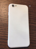 幸莎適用 蘋(píng)果6s/6手機殼iPhone6plus保護套防摔殼薄全包液態(tài)硅膠軟殼直邊男女潮款簡(jiǎn)約 蘋(píng)果6/6s【象牙白】 曬單實(shí)拍圖