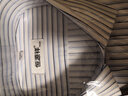 恒源祥長(zhǎng)袖襯衫男士條紋純棉春秋款中年商務(wù)休閑裝上班職業(yè)工裝白領(lǐng)襯衣 WR78391長(zhǎng)  豎條紋 42 （175/100A） 曬單實(shí)拍圖