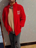 保羅嵐芝  BOLOLANZHI秋冬衛(wèi)衣男女年會紅衛(wèi)衣免費定制印logo加絨保暖衛(wèi)衣團建新年衛(wèi)衣 酒紅【加絨加厚 免費印字】 XL 【建議120-130斤】 曬單實拍圖