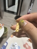 中國(guó)黃金（CHINA GOLD）足金5G硬金公主請(qǐng)發(fā)財(cái)黃金吊墜送女友老婆七夕節(jié)情人節(jié)禮物 金重約2.3g【藍(lán)色玫瑰禮盒】（贈(zèng)金色銀鏈） 曬單實(shí)拍圖