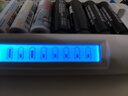 雷攝 LEISE LS-C818A（白色）八槽智能液晶顯示快速獨(dú)立充電器適用：5號(hào)7號(hào)鎳氫充電電池1-8節(jié)隨意充電 曬單實(shí)拍圖