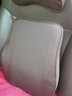豫墊坊 汽車(chē)頭枕頸枕腰靠套裝 汽車(chē)太空記憶棉護頸頭靠枕車(chē)載座椅靠墊 車(chē)用辦公室座椅頸枕腰墊靠墊枕頭 打孔皮咖色套裝(頭枕+大腰靠） 曬單實(shí)拍圖