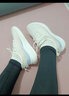 回力運動鞋女鞋夏季椰子鞋女士新品2023輕便鞋透氣網(wǎng)鞋跑步鞋子女 月瑤白【時尚輕便 運動百搭】 38 曬單實拍圖