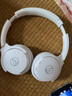 鐵三角（Audio-technica）頭戴式無線藍(lán)牙耳機(jī)超長(zhǎng)待機(jī)  低延遲模式支持有線連接 鐵三角真無線藍(lán)牙耳機(jī)耳罩式 ATH-S220BT WH 白色 曬單實(shí)拍圖