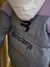 G.DUCKKIDS品牌童裝兒童羽絨服女童中長(cháng)款洋氣拼色冬裝女孩中大童過(guò)年衣服潮 灰色 160 cm 曬單實(shí)拍圖