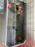 茨格曼生态乌龟缸饲养箱家用养龟专用箱养龟盆塑料乌龟缸养殖箱冬眠箱子 白色 大号三层全套装 实拍图