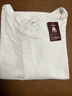 AB男T恤全棉圓領(lǐng)打底透氣汗衫舒適寬松男士短袖衫睡衣家居服 白色 XL 曬單實(shí)拍圖
