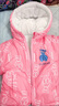 G.DUCKKIDS童裝女童外套秋冬款加絨兒童外套連帽小女孩衣服冬季休閑寶寶冬裝 粉色 90碼建議身高80-90cm1歲半-2歲 曬單實拍圖