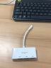 E-COM lightning轉(zhuǎn)hdmi使適用蘋果手機平板lighting連電視ipad轉(zhuǎn)接頭投影儀 【加強款可讀U盤】高清接口/USB/PD快充 單向傳輸 曬單實拍圖