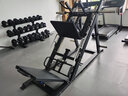 TEZEWA商用倒蹬機綜合訓練器 腿部肌肉訓練器斜蹲機 練腿力量健身器材 曬單實(shí)拍圖