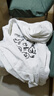 妙奕嘉加絨衛衣女潮流連帽外套女士秋冬季2024新款女生加厚上衣帽衫學(xué)生 簡(jiǎn)約白灰色動(dòng)物印花連帽衛衣 L 【加絨】【建議105-125斤】 曬單實(shí)拍圖