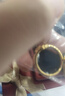 周六福（ZLF）七夕禮物  黃金戒指女款5D硬金海豚愛心指環(huán)送女友 定價(jià) 17號(hào)-0.91g 曬單實(shí)拍圖