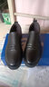 正泰商務(wù)休閑皮鞋英倫套腳皮鞋男一腳蹬樂(lè )福鞋軟底皮鞋秋JZ0002黑色43 曬單實(shí)拍圖