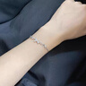 ?，旈W耀蝴蝶結(jié)銀手鏈小眾學(xué)生甜美手環(huán)時(shí)尚銀飾生日禮物送女朋友 閃耀蝴蝶結(jié)銀手鏈 曬單實(shí)拍圖